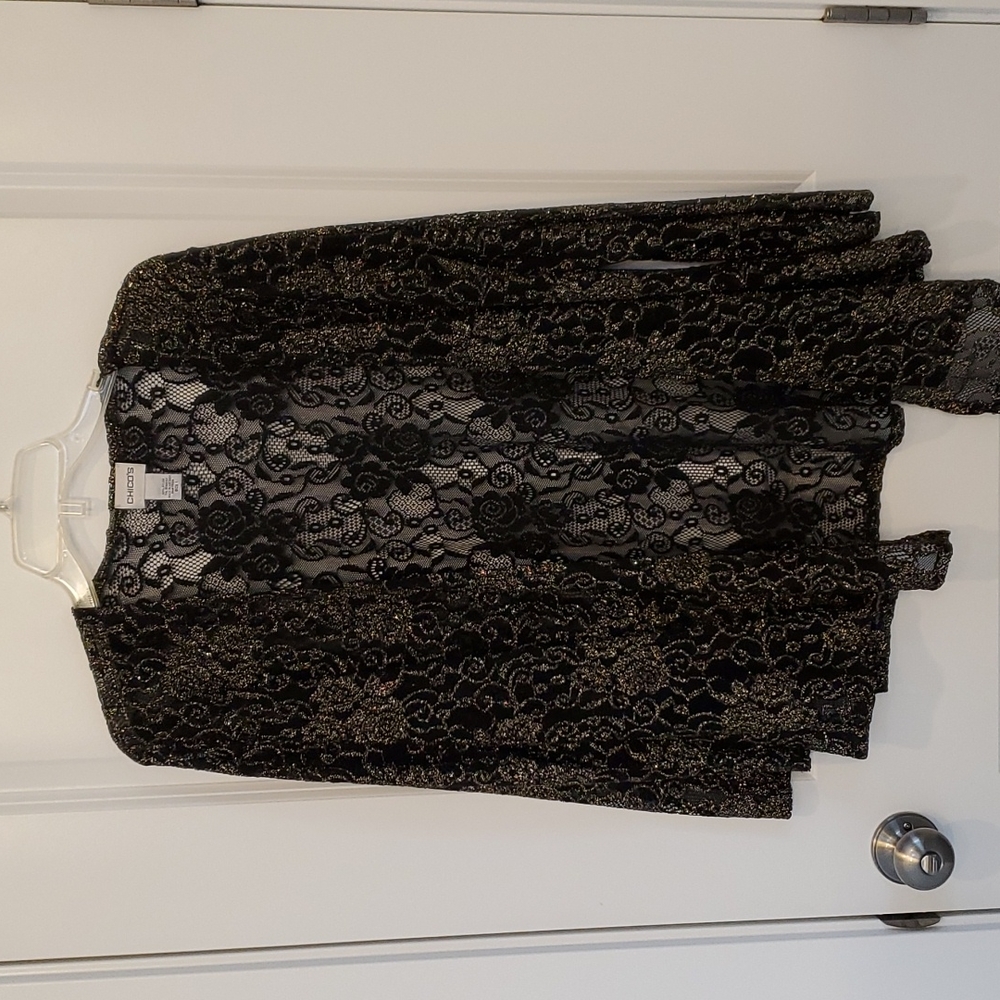 Evening Lacy Jacket - image 1